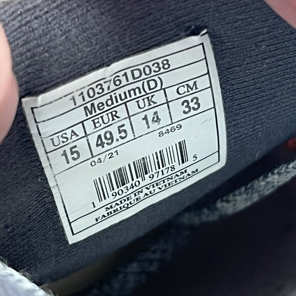 Brooks Cascadia 16 Men Size 15 D  1103761D038 Gray Running Shoes Sneakers main image 8